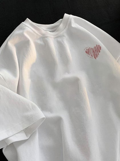 美式复古纯棉短袖t恤女装2025新款春夏季chic韩系穿搭打底衫上衣