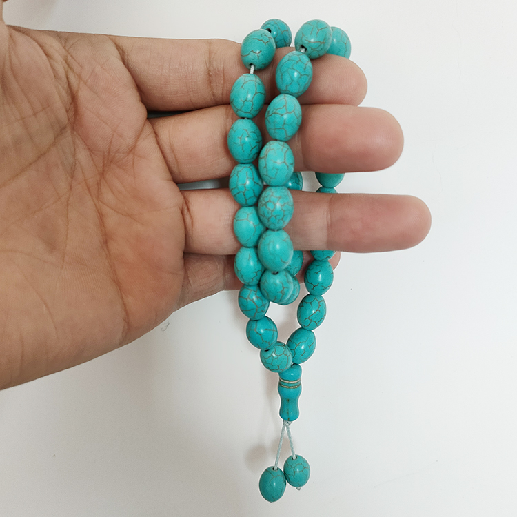 Taisbiha Candida beads back to ethnic worship count Zbeads Supplies Muslim Candida 33 Handheld by hand