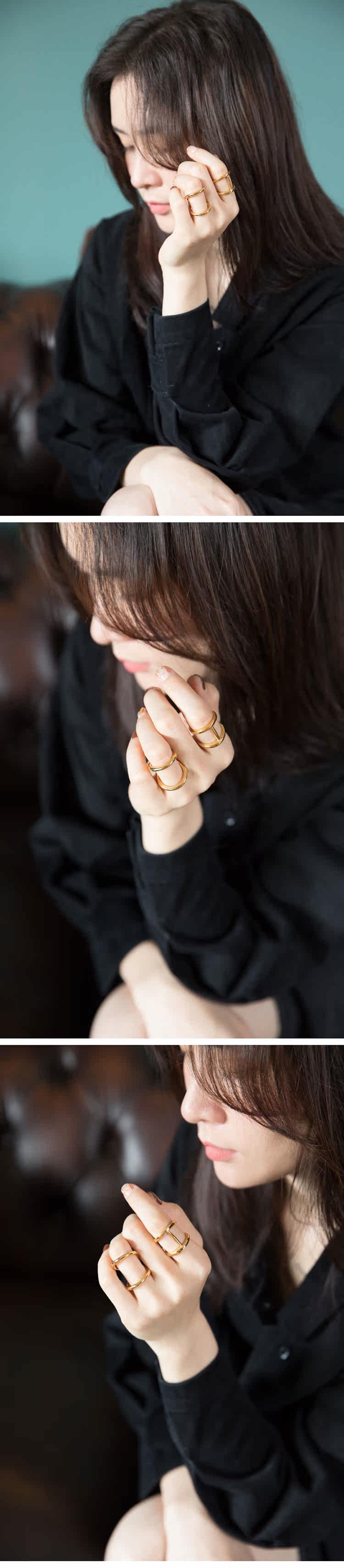 Bague Femme OTHER   en Acier au titane - Ref 3087073 Image 7