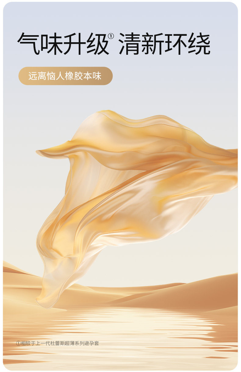 美国 DUREX杜蕾斯 001 超薄避孕套超薄 男用隐形安全套 durex3只装