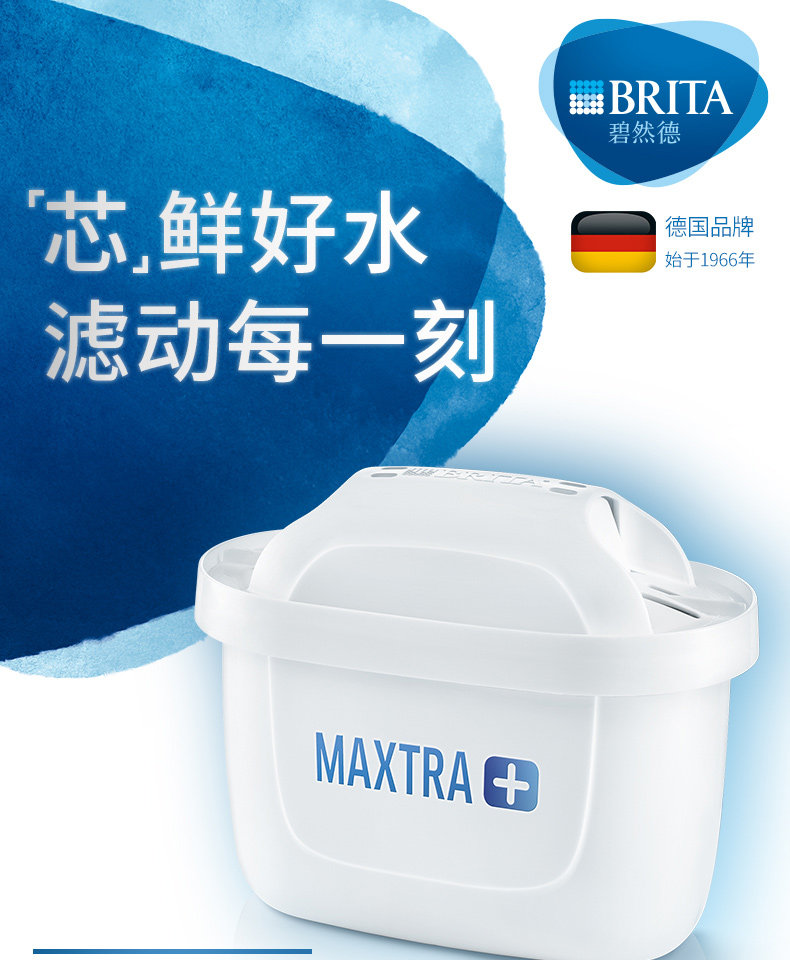 德国 碧然德 Maxtra三代净水壶滤芯 6只 图2