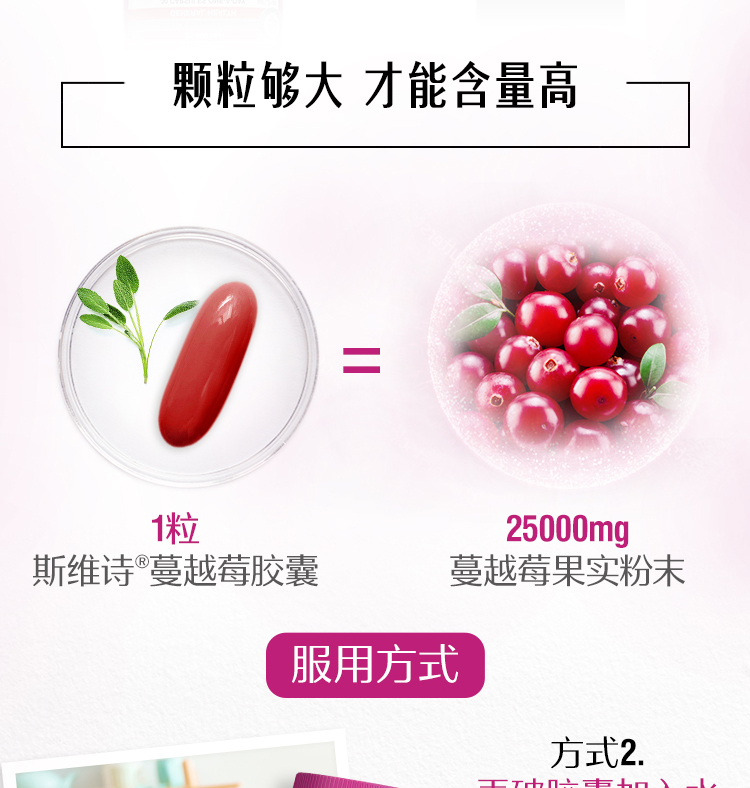 澳洲 Swisse 高强度蔓越莓胶囊 30粒 图5