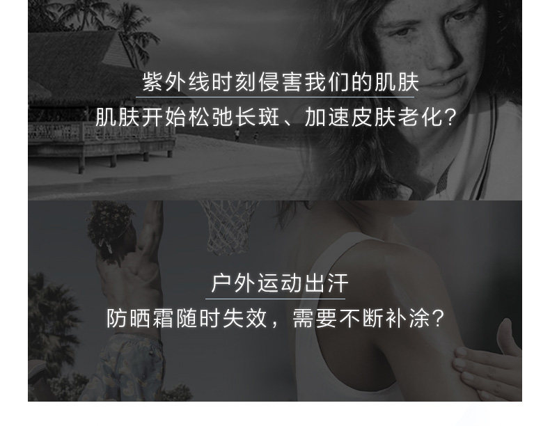 神价 资生堂 20版蓝胖子 SPF50+ 新艳阳夏臻效水动力防晒乳液 50ml*2瓶 图3