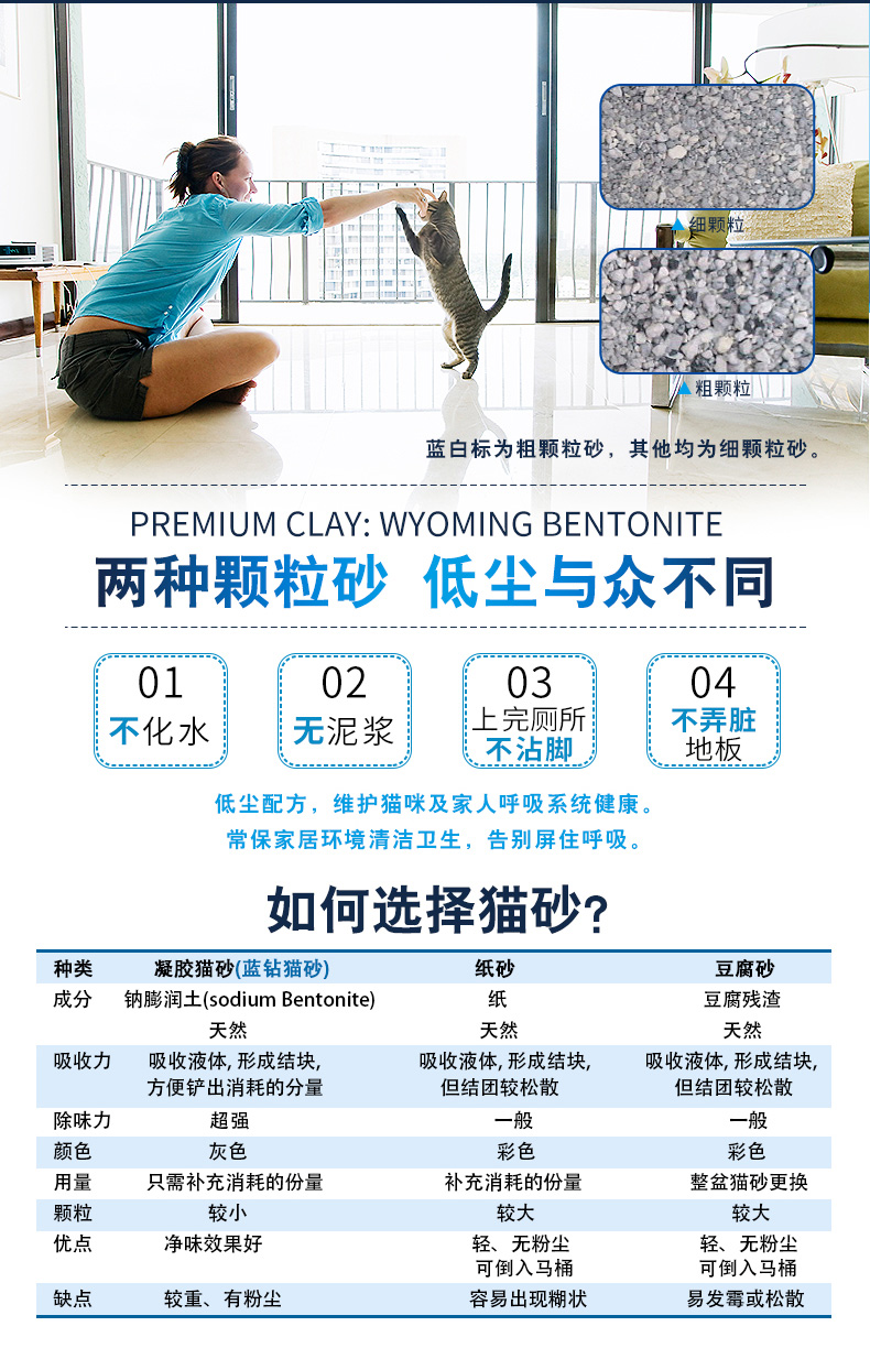 Kim cương xanh bentonite mèo xả than hoạt tính khử trùng hương vị khử mùi nút thắt ít bụi mèo cung cấp 25 pounds - Cat / Dog Beauty & Cleaning Supplies lược chải lông chó poodle