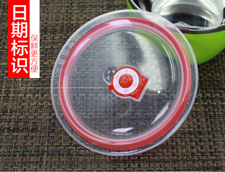 Gen 304 stainless steel, large household mercifully rainbow such as bowl suit sealed with cover noodles glass tableware li riceses leave