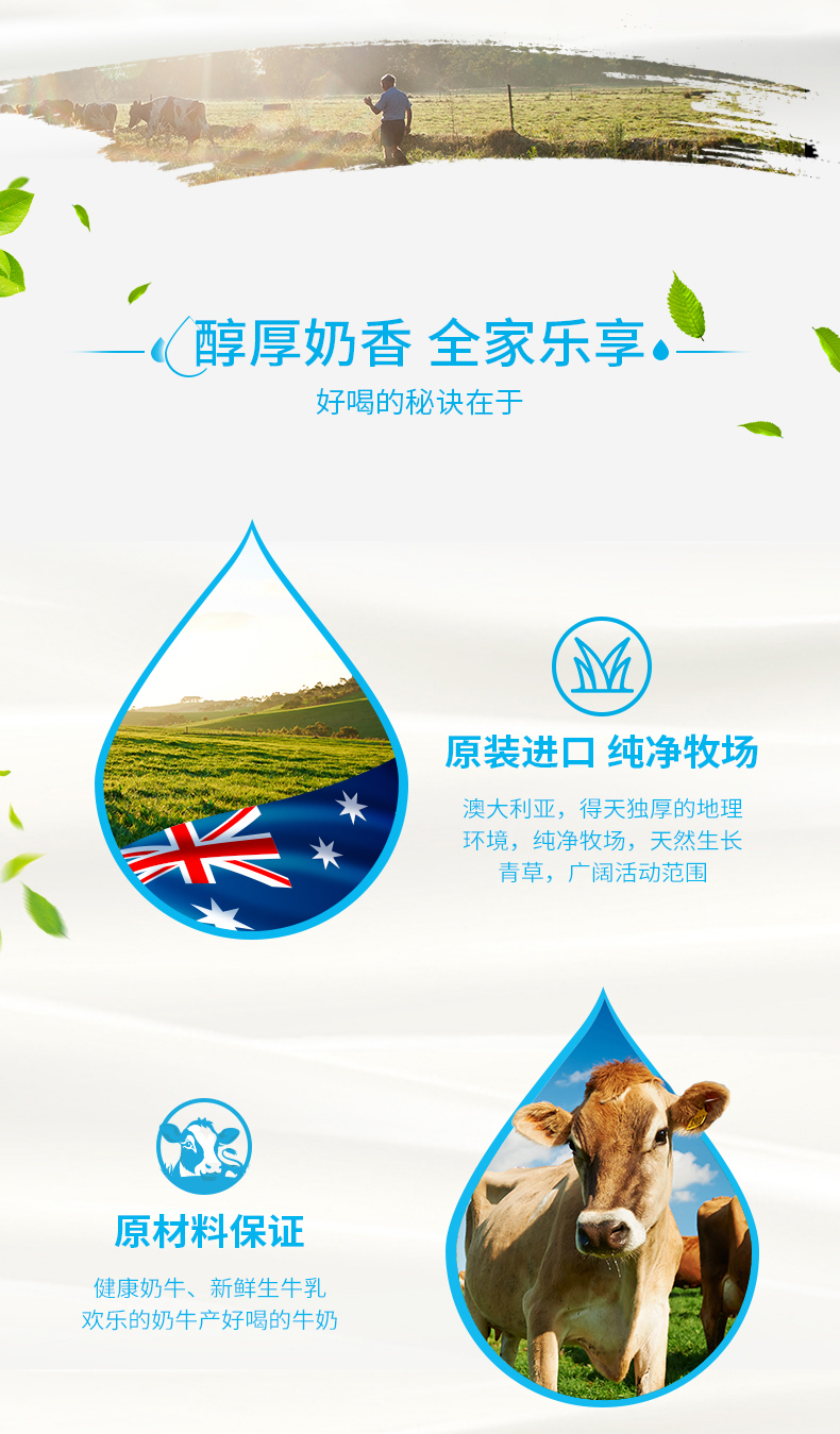 澳洲进口 Devondale德运 全脂奶粉 2斤*2袋 图9