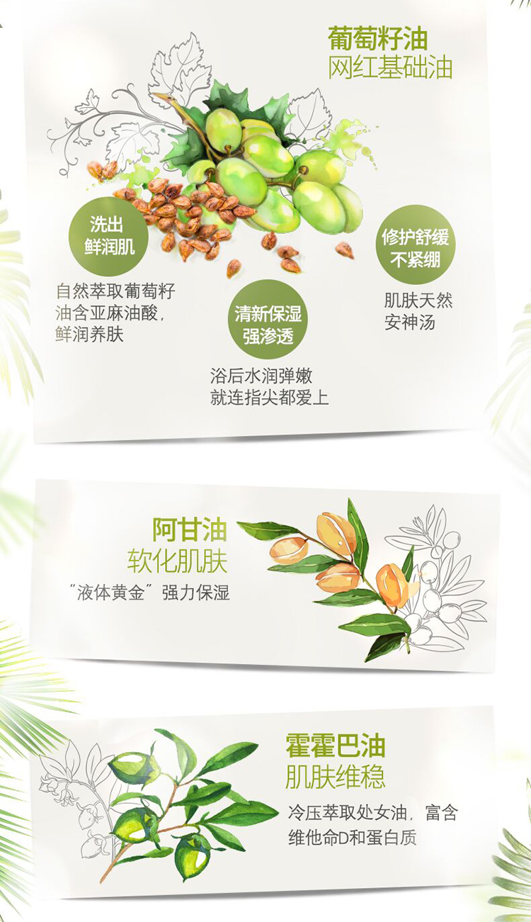 多芬 植萃精油沐浴露 500g 第二件0元 图4