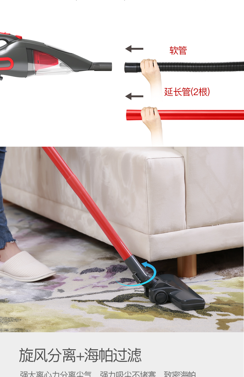 robot ecovacs [Tự vận hành] 地 Máy hút bụi gia đình không dây mạnh mẽ cầm tay nhỏ Máy hút bụi ô tô BX-350 - Máy hút bụi máy hút bụi nhà xưởng