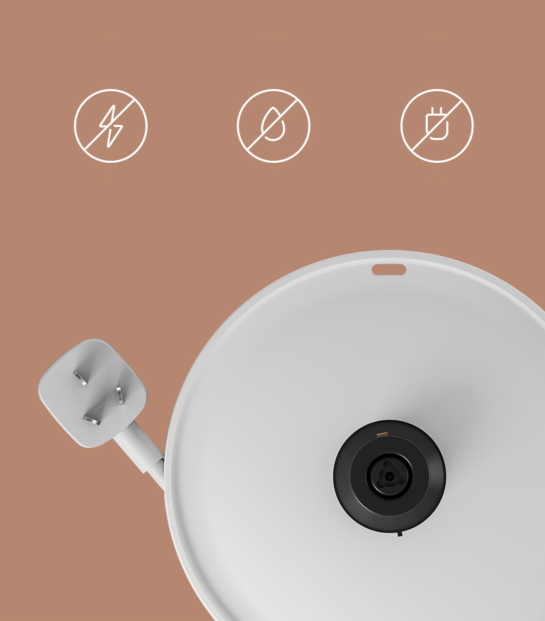 [Tự vận hành] Xiaomi / kê kê nồi ấm đun nước gia dụng công suất lớn bằng thép không gỉ tự động tắt nguồn - ấm đun nước điện ấm siêu tốc electric kettle