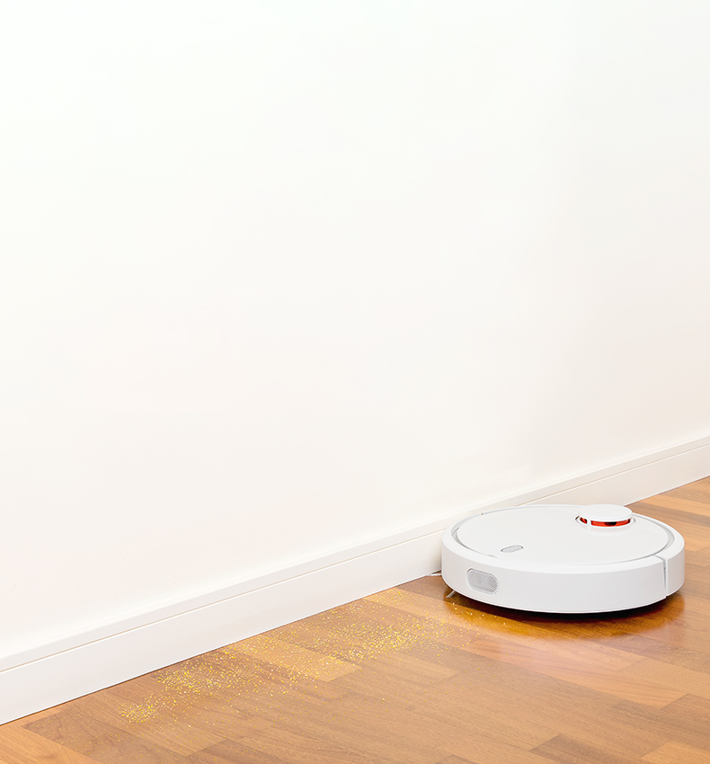 [Tự vận hành] Xiaomi quét lúa tại nhà robot tự động quét máy hút bụi GB cắm - Robot hút bụi máy hút bụi mini