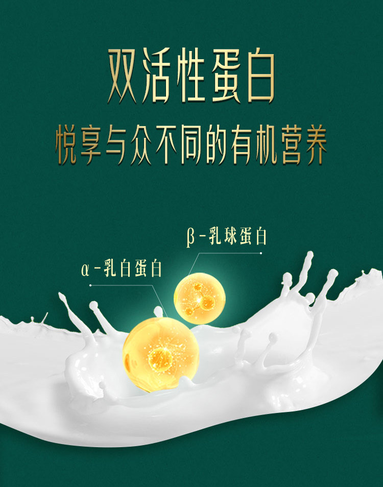 安享好物 安享A级纯奶-君乐宝优萃 鲜甜 有机纯牛奶 国标