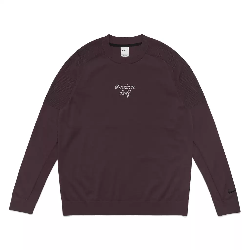 Покупка Malbon X Nike Tigerwoods вязаный гольф длинный рукав вязаный свитер Tigwood Type