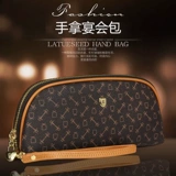 Модная маленькая сумка клатч, вместительная и большая барсетка с молнией