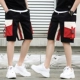 Mùa hè mỏng phiên bản Hàn Quốc của xu hướng quần âu overalls quần short nam thanh niên lỏng lẻo quần thể thao năm điểm - Crop Jeans
