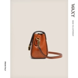 WAXY Сумка через плечо, модная небольшая дизайнерская брендовая сумка на одно плечо, небольшая сумка, 2020, из натуральной кожи
