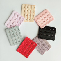 Width 6cm small four-breasted button spacing 1 5cm bust extension buckle bra buckle three rows four buttons bra 4-breasted button