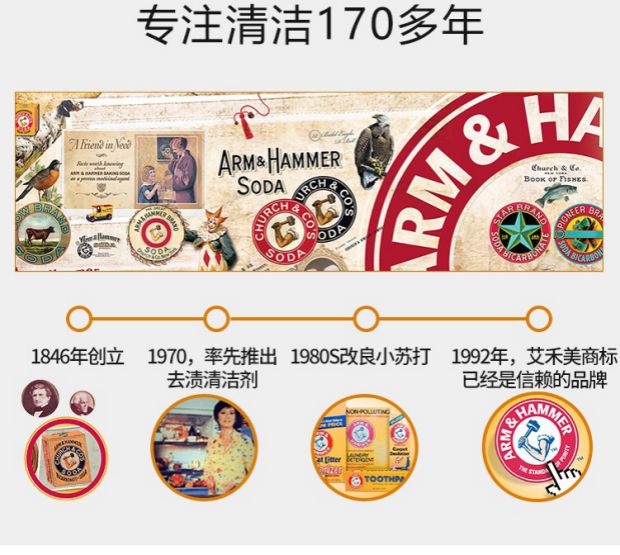 nước tẩy phòng tắm Mỹ nhập khẩu Ai Hemei baking soda lắc chai 340g * 2 chai Bộ dụng cụ ăn trái cây và rau quả - Trang chủ nước tẩy bồn cầu nhà vệ sinh
