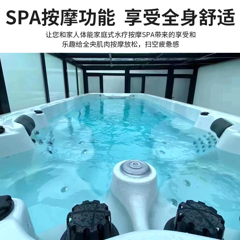 无边际泳池体验升级!亚克力成人逆流池,让你在家享受度假风情!-游泳池-淘宝好物网