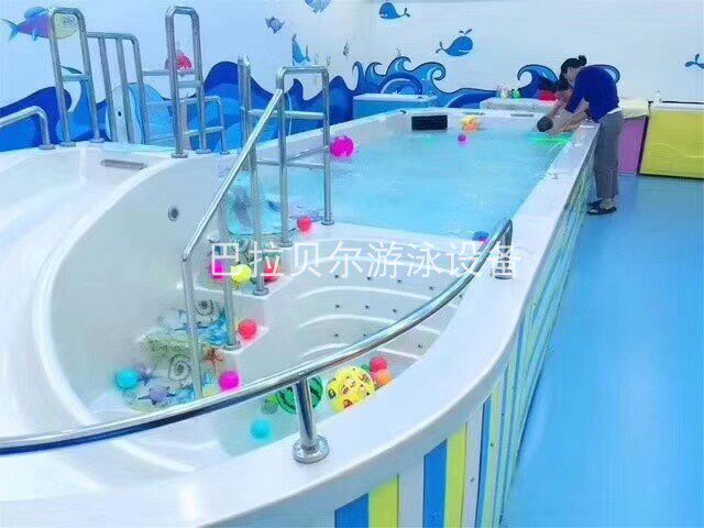 Baby swimming pool commercial large acrylic tank surfing swimming pool mother and baby shop equipment baby