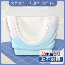 Baby childrens baby swimming pool bathtub Acrylic surfing commercial swimming pool equipment Mother and baby shop bathing hospital S