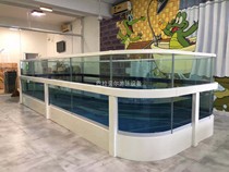 Baby childrens baby swimming pool cylinder commercial splicing full tempered glass swimming pool equipment mother and baby shop acrylic