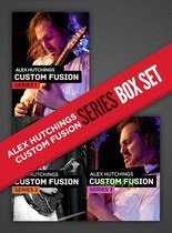 Alex Hutchings-Custom Fusion1-3 full set of guitar score with accompaniment playing practice pbs