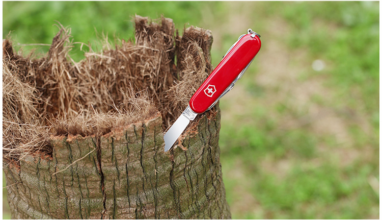 Dao quân đội Thụy Sĩ Victorinox Chính hãng 91MM Explorer 1.6703 Công cụ đa chức năng Dao Thụy Sĩ dao xếp bỏ túi 
