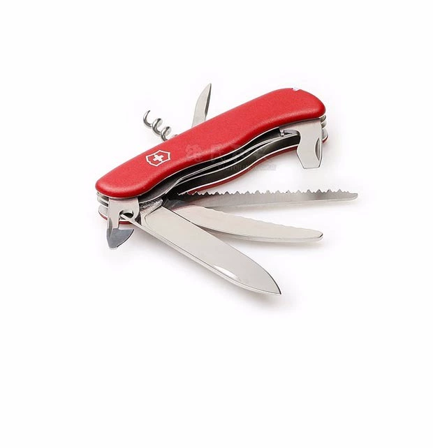 Bản gốc chính hãng Victorinox Swiss Army Knife Lính cứu hỏa 0.8383 Dao đa năng Counter dao Thụy Sĩ chính hãng dao xếp bỏ túi 