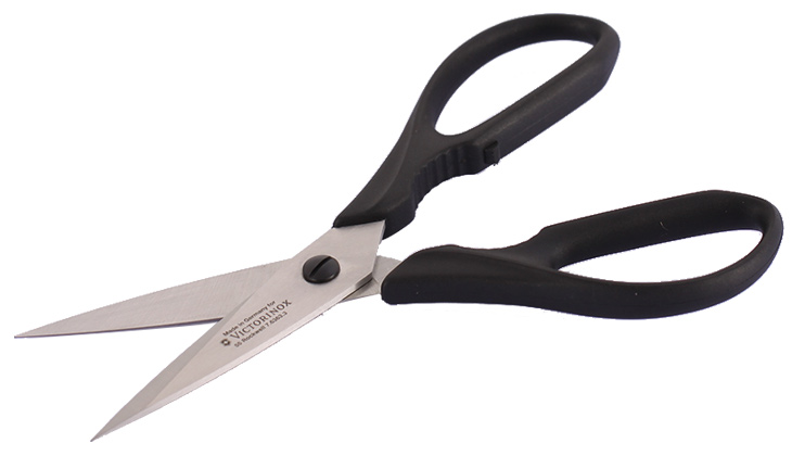 Vickers chính hãng Thụy Sĩ dao quân đội Thụy Sĩ kéo thép không gỉ đa chức năng Kéo cắt xương gà Dụng cụ nhà bếp chính hãng dao gấp mini