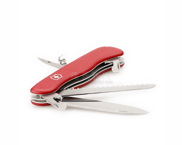 Ba lô chính hãng Victorinox Swiss Army Knife (màu đỏ mờ) 0.8863 Dao Thụy Sĩ đa chức năng chính hãng dao quân đội thụy sĩ cao cấp