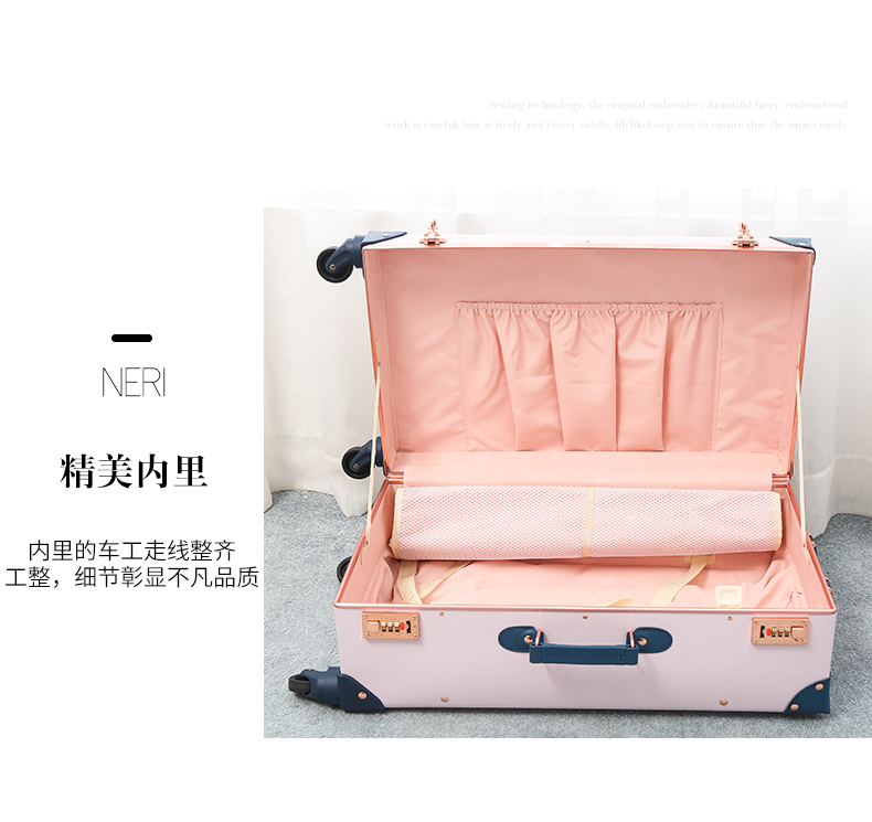 Urity hành lý xe đẩy trường hợp nữ 20 vali nhỏ cầm tay dễ thương sinh viên Hàn Quốc vali gió - Va li vali kéo giá rẻ