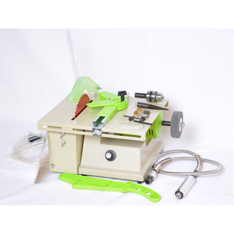 Mini strong polishing machine 1380W multifunction jade engraving machine table mill bench saw 3119