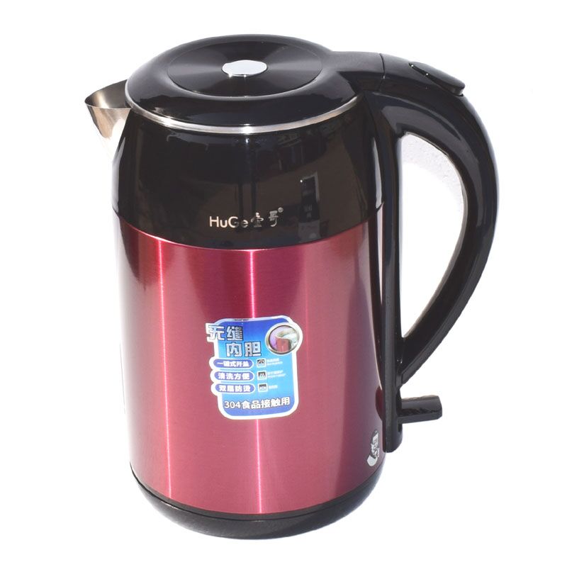 Large-capacity kettle brother quick-cooking kettle automatic power-off when water is turned on imported thermostat electric kettle 304 stainless steel