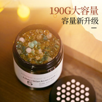 Condensed Pearl Car Fragrance Pendulum with solid balm in the car Armrests Box Scented-in-Vehicle Fragrance Perfume Seat Interior Accessories