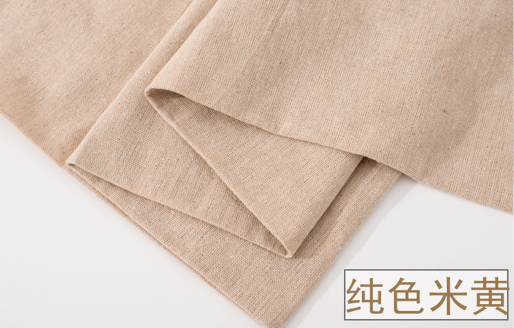 Vải lanh vải lanh gai phôi vải trắng màu nền vải khăn trải bàn vải lanh lanh vải lanh rèm vải giải phóng đầu - Vải vải tự làm cotton lạnh