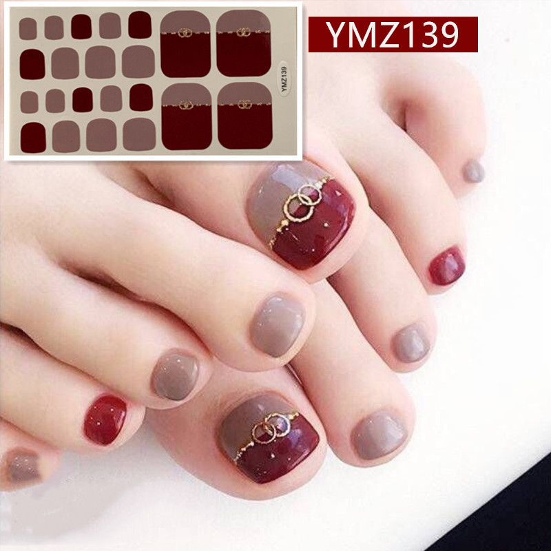 Nail Stickers for Fingernails and Toenails, Waterproof, Trendy, Fresh Style, for Children and Girls, Nail Stickers, Foot Stickers, Nail Stickers