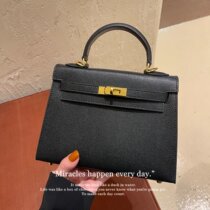 Genuine leather Kylie bag 2nd generation mini hand tattox single shoulder inclined satchel handbag Advanced sense catch mini small square bag
