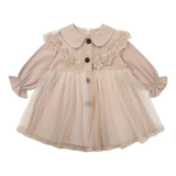 Весенний осенний плащ, модная детская рубашка, платье, в корейском стиле, в западном стиле