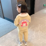 Кукла, мультяшный осенний комплект, толстовка подходит для мужчин и женщин для девочек, спортивный костюм, кукольный воротник, новая коллекция