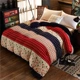 Bé nhung một bên chăn bông bao bông mịn mùa đông dày san hô chăn đơn mảnh flannel bộ chăn ga gối