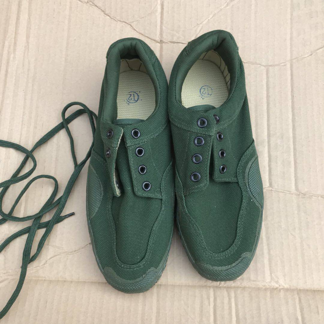 lost 01 olive green combat training shoes rubber bottom abrasion resistant anti-slip rubber shoes
