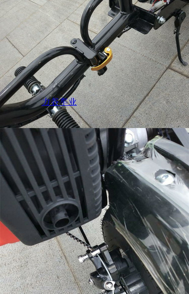 Thế hệ lái xe nhân tạo 4 cú đấm 49CC xăng xe tay ga bốn thì nhiên liệu du lịch xe tay ga mini - Trượt băng / Trượt / Thể thao mạo hiểm bánh xe trượt patin