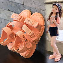 Girl Sandals Children Beach Shoes Children 2021 Summer New Little Girl Princess Shoes Soft-bottom Baby Shoes CUHK