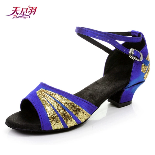 Детские танцующие туфли, обувь, сандалии, подходит для начинающих, мягкая подошва