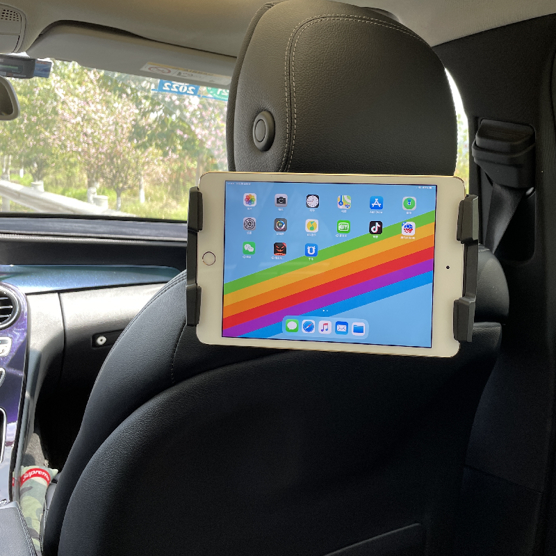 Car Rear Seat Tablet Holder iPad Mini Holder Headrest Pro Baby Entertainment Movie Viewing Fixed Holder