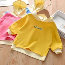 Boy Clothing Boy Girl Baby Autumn Clothing Clothing 2020 new small and medium children jacket Han version Spring and autumn Lianhood blouse
