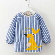 Thin Subsection Fabric Kid Hood Clothes Children Long Sleeve Baby Dining Enclosure Hood Clothing Baby Hood Waterproof Cotton Linen