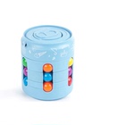 易拉罐魔方三阶小魔豆陀螺儿童益智力开发幼儿园宝宝成人解压玩具