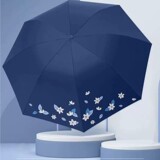 天堂伞 银胶防晒三折晴雨伞 18.4元包邮 金币+券后18.41元包邮