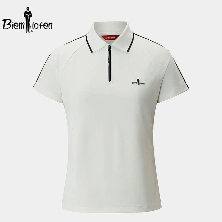 【防晒速干面料】比音勒芬2026春夏新款女休闲户外通勤短袖POLO衫